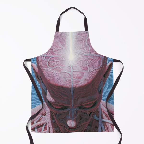 Item preview, Crown Chakra Beam – Anatomical Head with Light of Consciousness designed and sold by Mystikos Art.