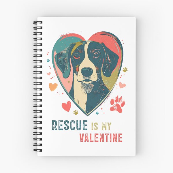 Item preview, Rescue Is My Valentine – Adoption and Shelter Love designed and sold by gstevensonart.