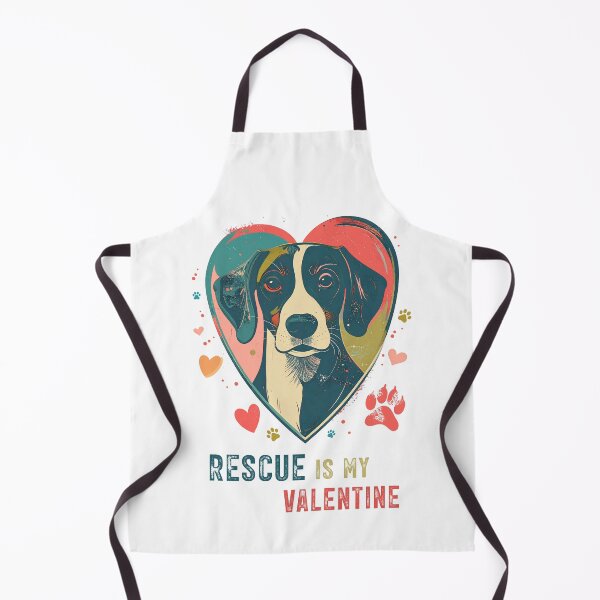 Item preview, Rescue Is My Valentine – Adoption and Shelter Love designed and sold by gstevensonart.