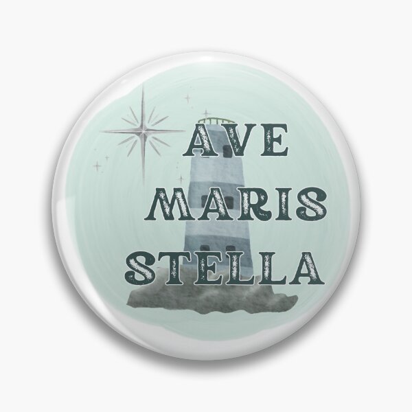 Item preview, Ave Maris Stella Lighthouse Catholic Design designed and sold by Stella Maris Designs.