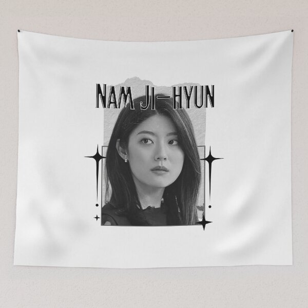 Item preview, Nam Ji-hyun (남지현) Korean actress South Korean celebrity K-drama star Korean film Scrapbook Collage Cozy Y2K Vintage Design designed and sold by HELL0WBELLO.