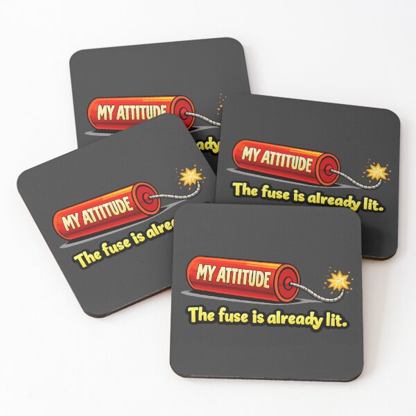 Item preview, My Attitude: The Fuse Is Already Lit designed and sold by FoxBaine Designs.