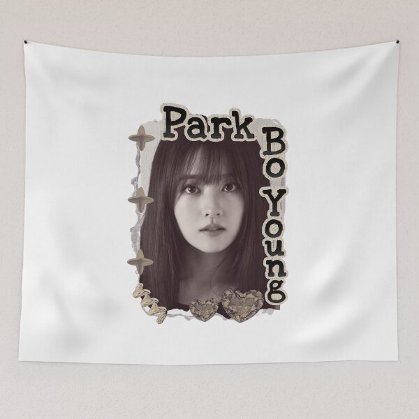 Item preview, Park Bo-young (박보영) Korean actress South Korean celebrity K-drama star Korean film Scrapbook Collage Cozy Y2K Vintage Design designed and sold by HELL0WBELLO.