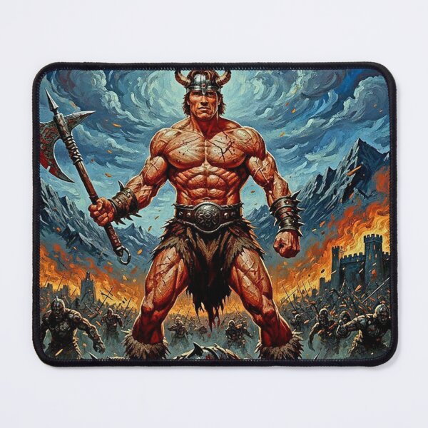 Item preview, Arte mural de Savage Conquest: Eternal Barbarian King designed and sold by Art's Diner.