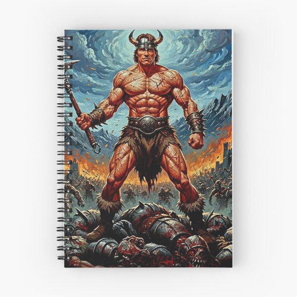 Item preview, Savage Conquest: Eternal Barbarian King Wall Art designed and sold by Art's Diner.