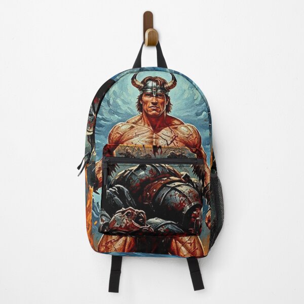 Item preview, Savage Conquest: Eternal Barbarian King Wall Art designed and sold by Art's Diner.