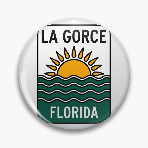 Item preview, La Gorce Florida - Beach Sign designed and sold by TheOldMittenIllustrated.