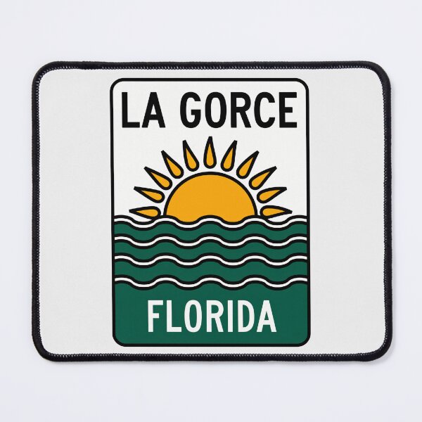 Item preview, La Gorce Florida - Beach Sign designed and sold by TheOldMittenIllustrated.