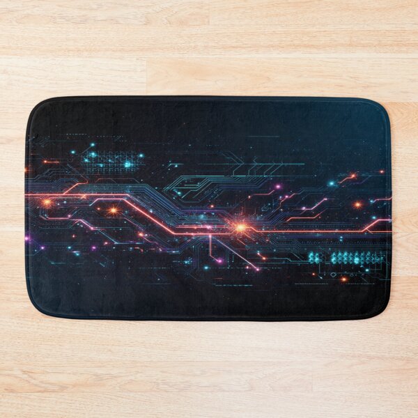 Item preview, Circuit Wall | Abstract Computer Art designed and sold by AdamusDrakeDM.