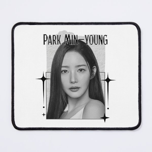 Item preview, Park Min-young (박민영) Korean actress South Korean celebrity K-drama star Korean film Scrapbook Collage Cozy Y2K Vintage Design designed and sold by HELL0WBELLO.