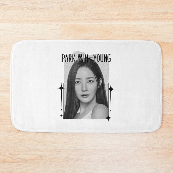 Item preview, Park Min-young (박민영) Korean actress South Korean celebrity K-drama star Korean film Scrapbook Collage Cozy Y2K Vintage Design designed and sold by HELL0WBELLO.