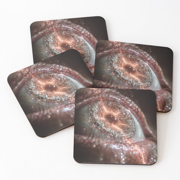 Item preview, Cyber Eye – Futuristic Human Vision designed and sold by Mystikos Art.