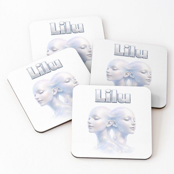 Item preview, Lilu Gemini Zodiac Name Twin Souls Design designed and sold by AlexLineArt.