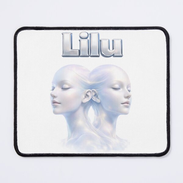 Item preview, Lilu Gemini Zodiac Name Twin Souls Design designed and sold by AlexLineArt.