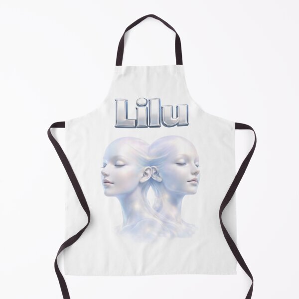 Item preview, Lilu Gemini Zodiac Name Twin Souls Design designed and sold by AlexLineArt.
