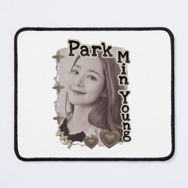 Item preview, Park Min-young (박민영) Korean actress South Korean celebrity K-drama star Korean film Scrapbook Collage Cozy Y2K Vintage Design designed and sold by HELL0WBELLO.