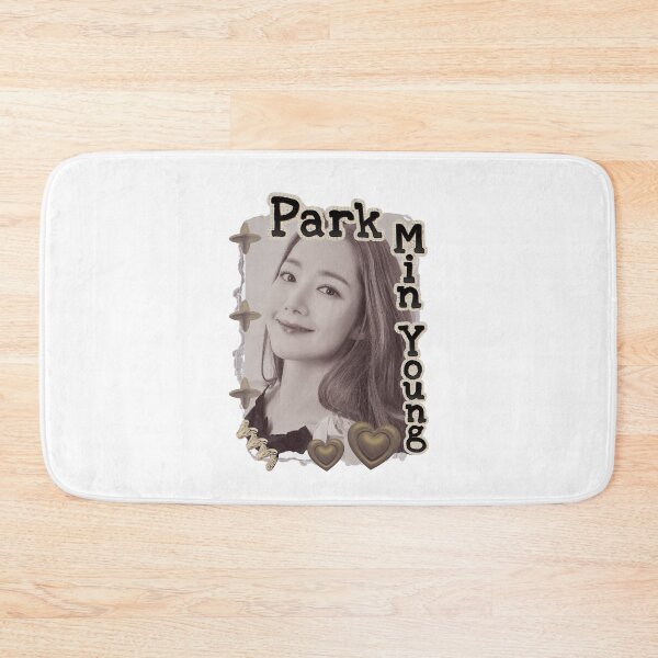 Item preview, Park Min-young (박민영) Korean actress South Korean celebrity K-drama star Korean film Scrapbook Collage Cozy Y2K Vintage Design designed and sold by HELL0WBELLO.