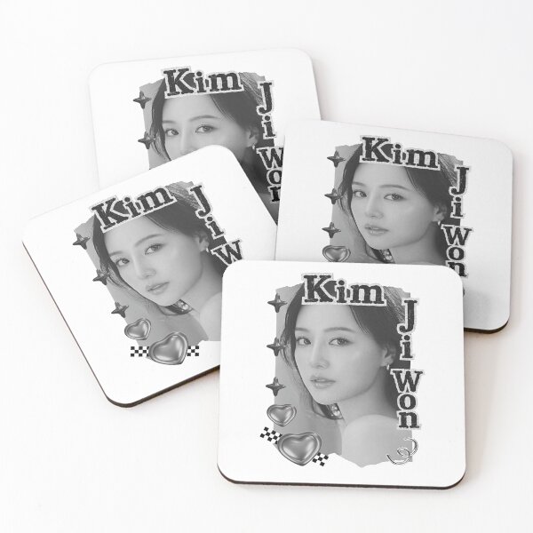 Item preview, Kim Ji-won (김지원) Korean actress South Korean celebrity K-drama star Korean film n Black and White Collage Digital Art Portrait designed and sold by AJUNICE STUDIO.