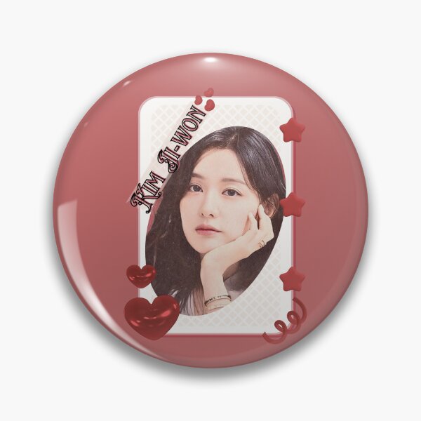 Item preview, Kim Ji-won (김지원) Korean actress South Korean celebrity K-drama star Korean film  illustration Red Aesthetic Collage Design designed and sold by AJUNICE STUDIO.