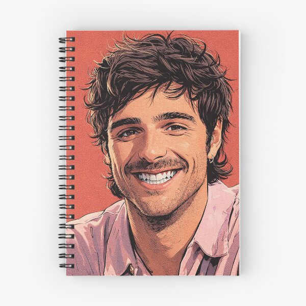 Item preview, Retrato de Jacob Elordi sonriendo (fan art) designed and sold by PopCultureAndStuff.
