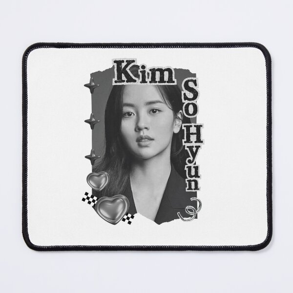 Item preview, Kim So-hyun (김소현) Korean actress South Korean celebrity K-drama star Korean film n Black and White Collage Digital Art Portrait designed and sold by AJUNICE STUDIO.