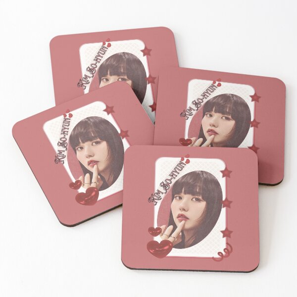 Item preview, Kim So-hyun (김소현) Korean actress South Korean celebrity K-drama star Korean film  illustration Red Aesthetic Collage Design designed and sold by AJUNICE STUDIO.