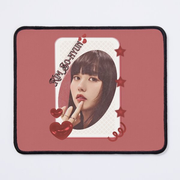 Item preview, Kim So-hyun (김소현) Korean actress South Korean celebrity K-drama star Korean film illustration Red Aesthetic Collage Design designed and sold by AJUNICE STUDIO.