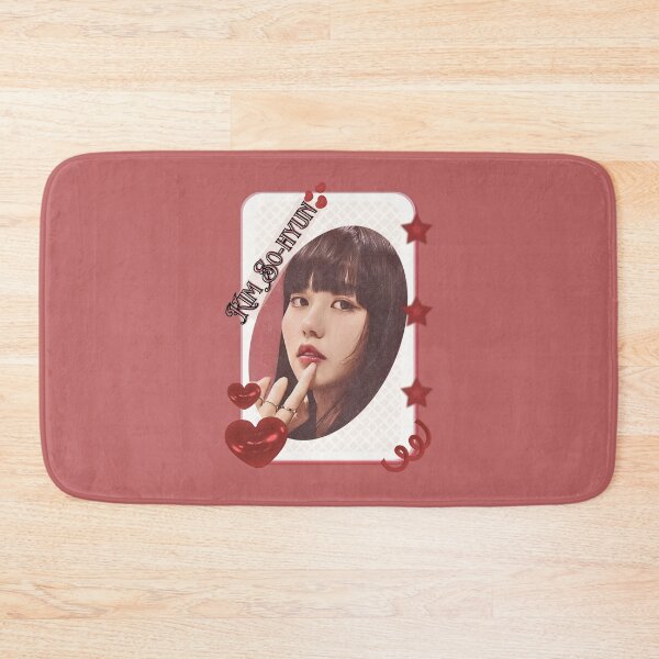 Item preview, Kim So-hyun (김소현) Korean actress South Korean celebrity K-drama star Korean film  illustration Red Aesthetic Collage Design designed and sold by AJUNICE STUDIO.
