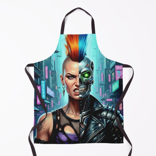 Item preview, Neon Rebellion: Anatomical Cyberpunk Punk Pinup Art designed and sold by Art's Diner.