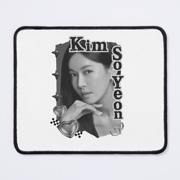 Item preview, Kim So-yeon (김소연) Korean actress South Korean celebrity K-drama star Korean film n Black and White Collage Digital Art Portrait designed and sold by AJUNICE STUDIO.