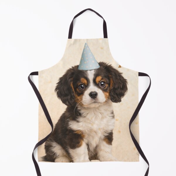 Item preview, Belated Birthday Cavalier Spaniel Puppy Card designed and sold by GivingJoy.