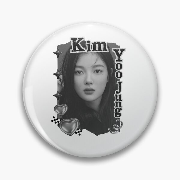 Item preview, Kim Yoo-jung (김유정) Korean actress South Korean celebrity K-drama star Korean film n Black and White Collage Digital Art Portrait designed and sold by AJUNICE STUDIO.