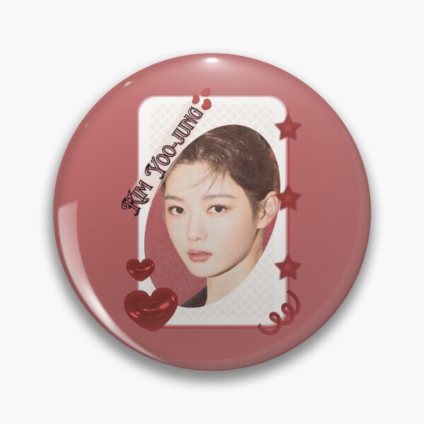 Item preview, Kim Yoo-jung (김유정) Korean actress South Korean celebrity K-drama star Korean film  illustration Red Aesthetic Collage Design designed and sold by AJUNICE STUDIO.