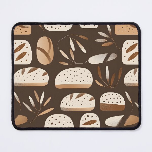 Item preview, Sourdough Bread Seamless Pattern designed and sold by palaco210.