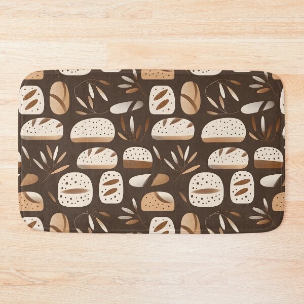 Item preview, Sourdough Bread Seamless Pattern designed and sold by palaco210.