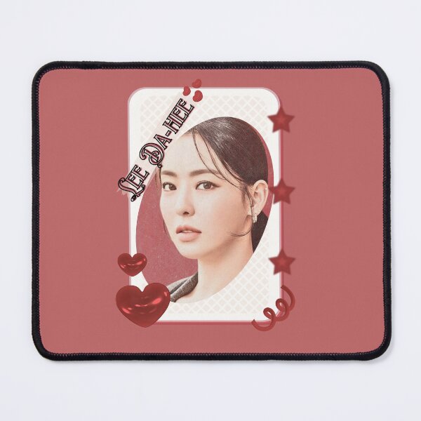 Item preview, Lee Da-hee (이다희) Korean actress South Korean celebrity K-drama star Korean film  illustration Red Aesthetic Collage Design designed and sold by AJUNICE STUDIO.
