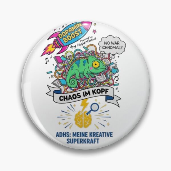 Item preview, ADHD superpower – creative chaos in the mind & dopamine boost designed and sold by Shift-Bloom.