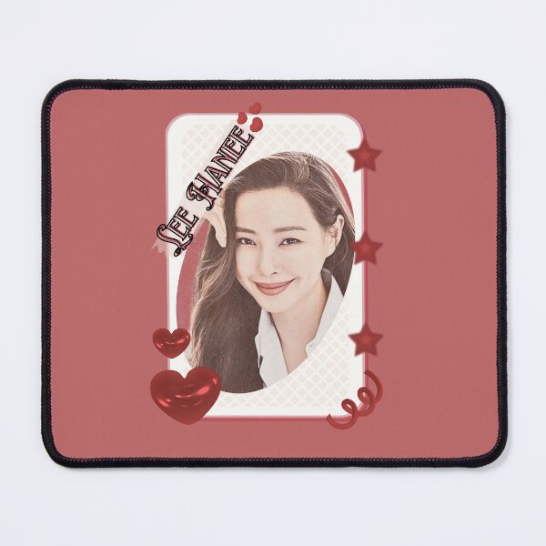 Item preview, Lee Hanee (이하늬) Korean actress South Korean celebrity K-drama star Korean film illustration Red Aesthetic Collage Design designed and sold by AJUNICE STUDIO.