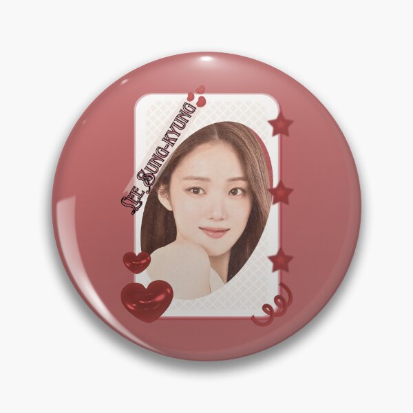 Item preview, Lee Sung-kyung (이성경) Korean actress South Korean celebrity K-drama star Korean film  illustration Red Aesthetic Collage Design designed and sold by AJUNICE STUDIO.