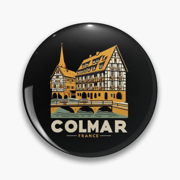 Item preview, Fairytale Colmar France Aesthetic - Retro Vintage Alsace Canal Art designed and sold by Zoo-Moo.