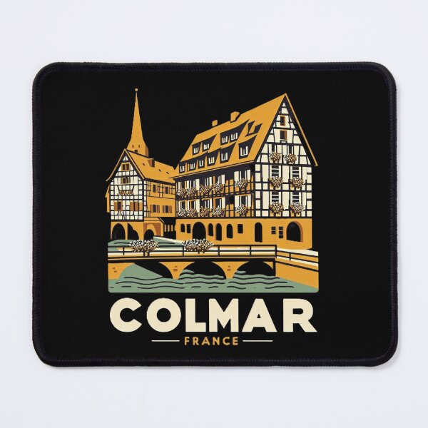 Item preview, Fairytale Colmar France Aesthetic - Retro Vintage Alsace Canal Art designed and sold by Zoo-Moo.