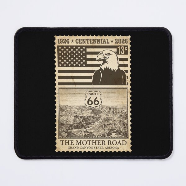 Item preview, Route 66 Centennial - Grand Canyon Arizona Vintage Stamp Art designed and sold by G350.