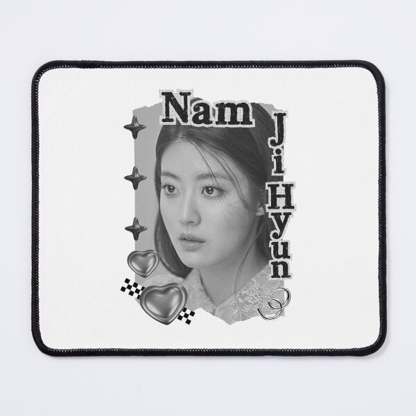 Item preview, Nam Ji-hyun (남지현) Korean actress South Korean celebrity K-drama star Korean film n Black and White Collage Digital Art Portrait designed and sold by AJUNICE STUDIO.