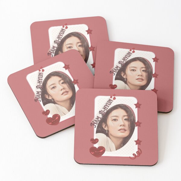 Item preview, Nam Ji-hyun (남지현) Korean actress South Korean celebrity K-drama star Korean film  illustration Red Aesthetic Collage Design designed and sold by AJUNICE STUDIO.