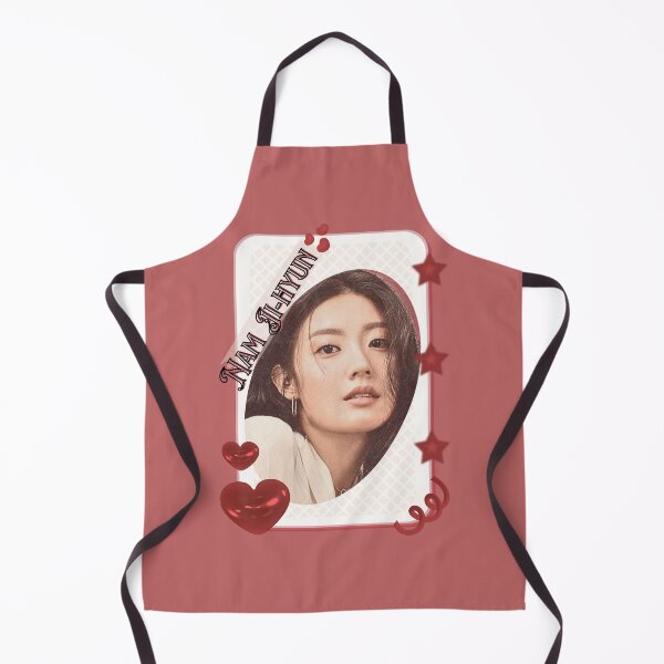 Item preview, Nam Ji-hyun (남지현) Korean actress South Korean celebrity K-drama star Korean film  illustration Red Aesthetic Collage Design designed and sold by AJUNICE STUDIO.