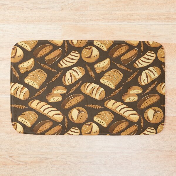 Item preview, Sourdough Bread Seamless Pattern designed and sold by palaco210.