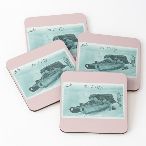 Item preview, Alaska: Yes, It's Big (Eskimo Seal Hunters) designed and sold by NoisyNosyNancy.