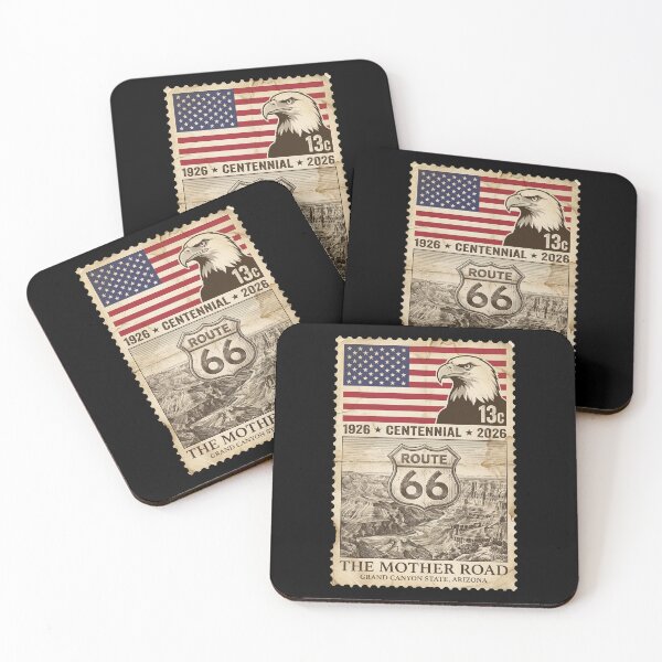 Item preview, Route 66 Grand Canyon State - Centennial Eagle Stamp Graphic designed and sold by G350.
