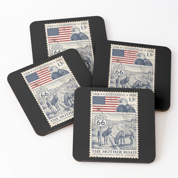 Item preview, Route 66 Historic Oatman Burros - Arizona Centennial Stamp designed and sold by G350.