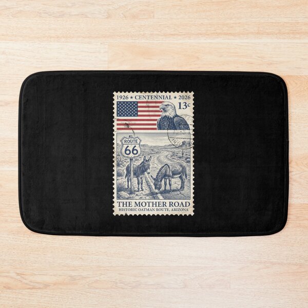 Item preview, Route 66 Historic Oatman Burros - Arizona Centennial Stamp designed and sold by G350.